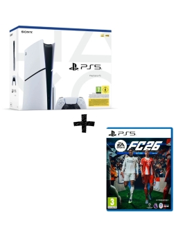 PS5 Console 1TB Standard Edition E Chassis White + FC 26 ITA