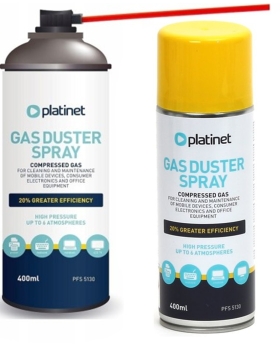 Platinet Spray ad Aria Compressa 400ml per Pulizia e Mantenimento (Infiammabile)