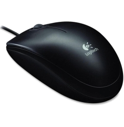 MOUSE USB LOGITECH B100 910-003357 BLACK