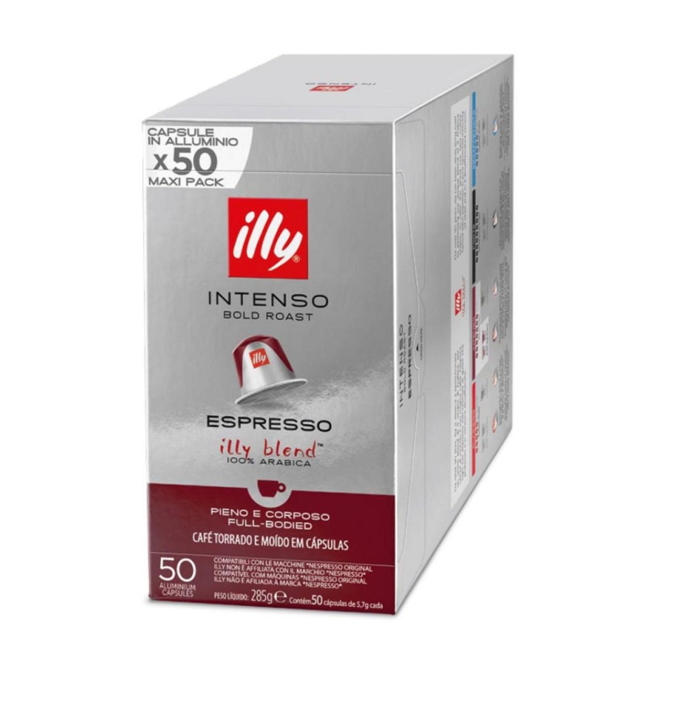 Illy Caffe Capsule Nespresso Intenso 50pz