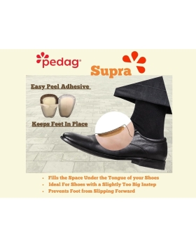 Pedag Rialzo Tallone Supra Camoscio-Memory