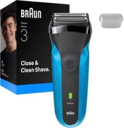 Braun Rasoio Elettrico Serie 3 Wet&Dry 310BT...