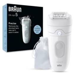 Braun Epilatore Elettrico Silk-èpil Wet-Dry...