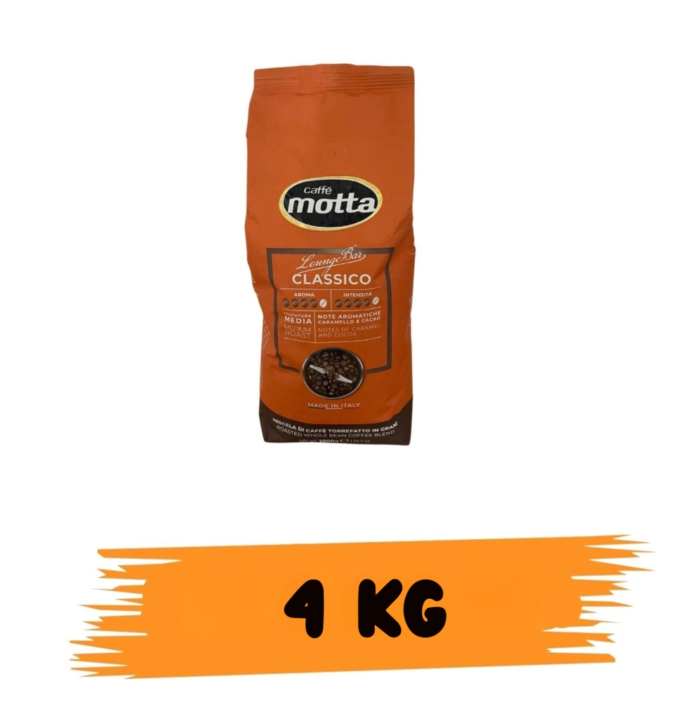 Caffè Motta Lounge Bar Classico Caffè in Grani 4 kg