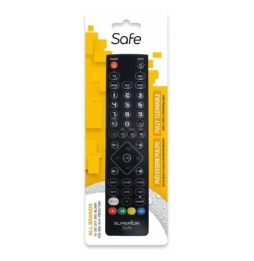 SUPERIOR TELECOMANDO UNIVERSALE LAVABILE SLIM SAFE 2IN1 NERO