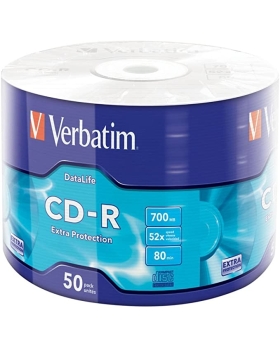 Verbatim 43787 CD-R 700MB 50pezzi CD vergine