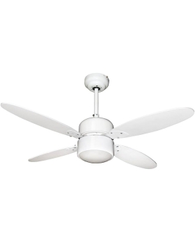 Zephir ZFR4107B Ventilatore da Soffitto con Lampada