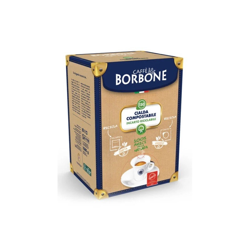 Borbone Box Cialde Miscela Nera 150pz