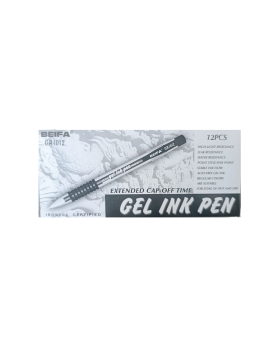Beifa Penna Gel Nera 12pz