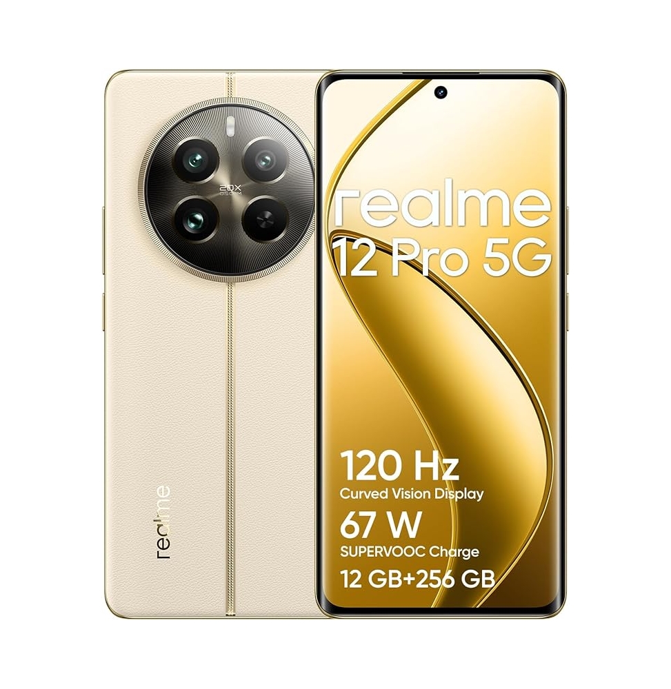 REALME 12 PRO 12+256GB 6.75G NAVIGATOR BEIGE DS EU