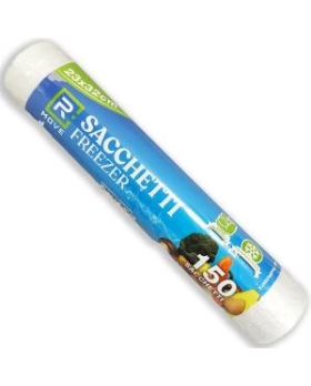 Rmove 1rotolo Da 150 Sacchi Freezer 23x32cm Trasparenti