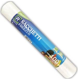Rmove 1rotolo Da 100 Sacchi Freezer 29x42cm Trasparenti