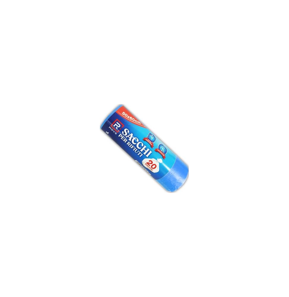 Rmove 1rotolo Da 20 Sacchi Rifiuti 50x60cm BLU