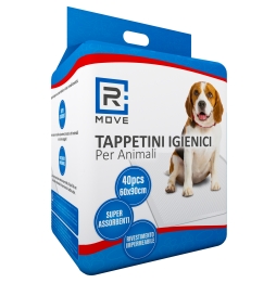 Rmove Tappetini Igienici Animali 60x90cm 1cnf/40pz