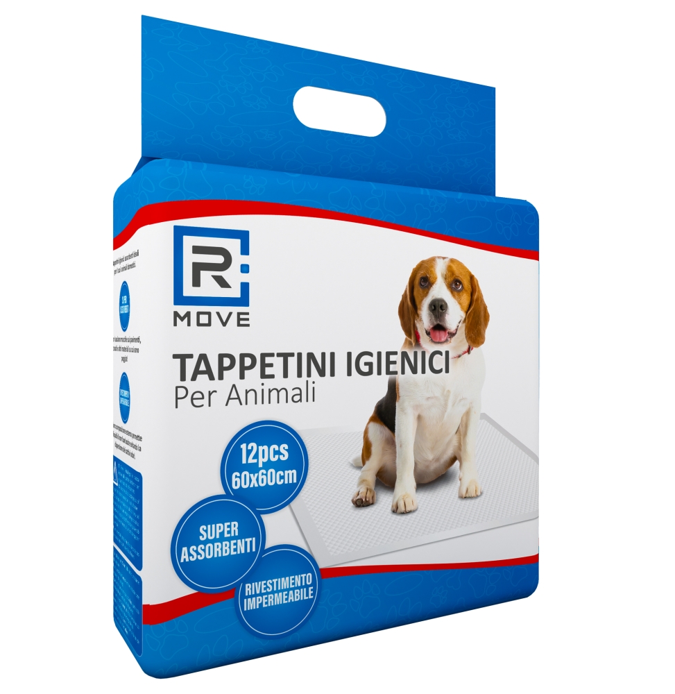 Rmove Tappetini igienici Animali 60x60 1 CNF/ 12Pz