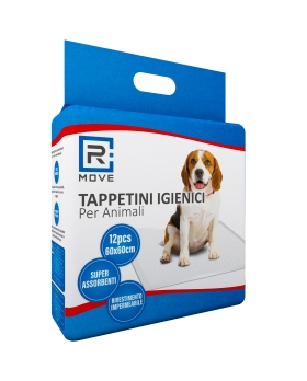 Rmove Tappetini igienici Animali 60x60 1 CNF/ 12Pz