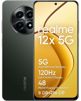 Realme 12x 8+256gb 6.725gglowing Black Ds Ita