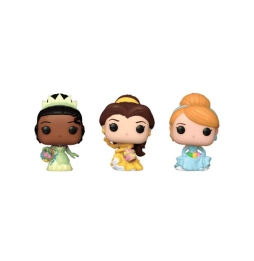 FUNKO CARROT POCKET POP! DISNEY - CINDERELLA, BELLA AND TIANA