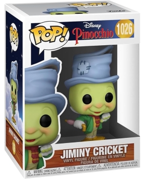 FUNKO POP! DISNEY: ENAMEL PINOCCHIO - STREET JIMINY CRICKET