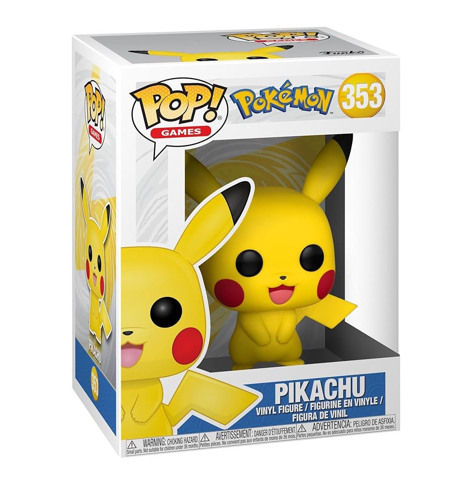 Funko pop! games: pokemon - pikachu - figura in vinile da collez