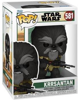 FUNKO POP! STAR WARS: BOBF - BLACK KRRSANTAN WITH BG - STAR WARS: THE BOOK OF BOBA FETT